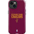 NBA Cleveland Cavaliers Standard - Maroon iPhone 15 Impact Case